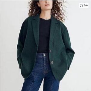 Madewell Dark Green Blazer